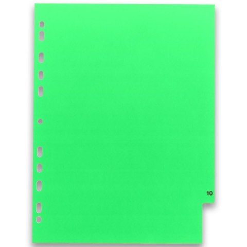 Przekładka numeryczna A4 mix 12k 1-12 [mm:] 225x300 Oxford (100204769)