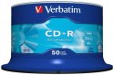 Płyta cd Verbatim CD-R cake 50 700MB x52 (43351)