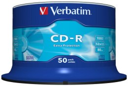 Płyta cd Verbatim CD-R cake 50 700MB x52 (43351)