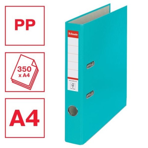 Segregator dźwigniowy Ekonomiczny A4 50mm turkusowy Esselte (81175)