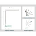 Lampka biurowa Popy Unilux (400124478)