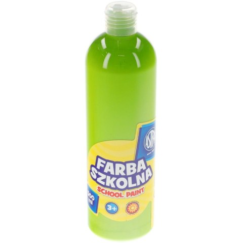 Farby plakatowe Astra szkolne kolor: limonkowy 250ml 1 kolor.