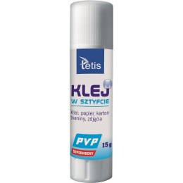 Klej w sztyfcie Tetis PVP 15g (BG112-B)