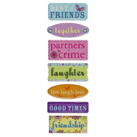 Naklejka (nalepka) Craft-Fun Series tabliczki Titanum (ATD01)