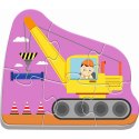 Puzzle puzzle baby classic pojazdy na budowie 3, 4, 5, 6 el. Trefl (36072)