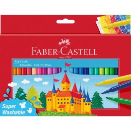 Flamaster Faber Castell zamek 50 kol. (554204)