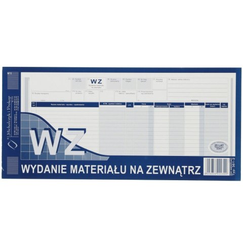 Druk offsetowy Michalczyk i Prokop Wydanie materiału na zewnątrz 1/3 A3 1/3 A3 80k. (361-2)