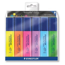 Zakreślacze Staedtler Textsurfer Classic S 364 Wp6