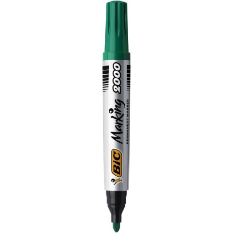 Marker permanentny Marking 2000 wkład zielony 1,5mm okrągła końcówka Bic (8209123)