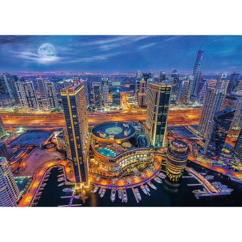 Puzzle światła dubaju 2000 2000 el. Trefl (27094)