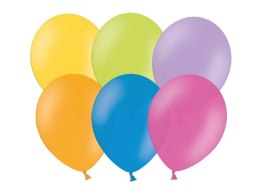 Balon gumowy Partydeco pastelowy 100 szt mix pastelowy 270mm (12P-000)