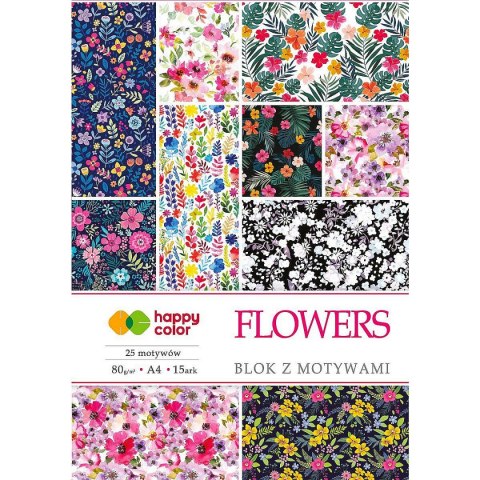 Blok artystyczny A4 80g 15k Happy Color (HA 3808 2030-F)