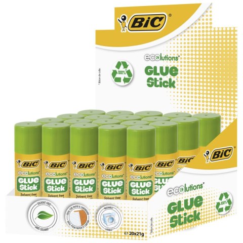 Klej w sztyfcie Bic Ecolutions 21g 21g (8923451)