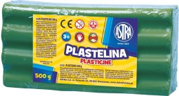 Plastelina Astra 1 kol. zielona 500g