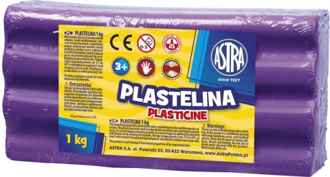 Plastelina Astra 1 kol. fiolet 1000g