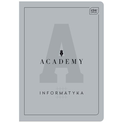 Zeszyt tematyczny Interdruk ACADEMY A5 60k. 90g krata (ZE60#INFACA)